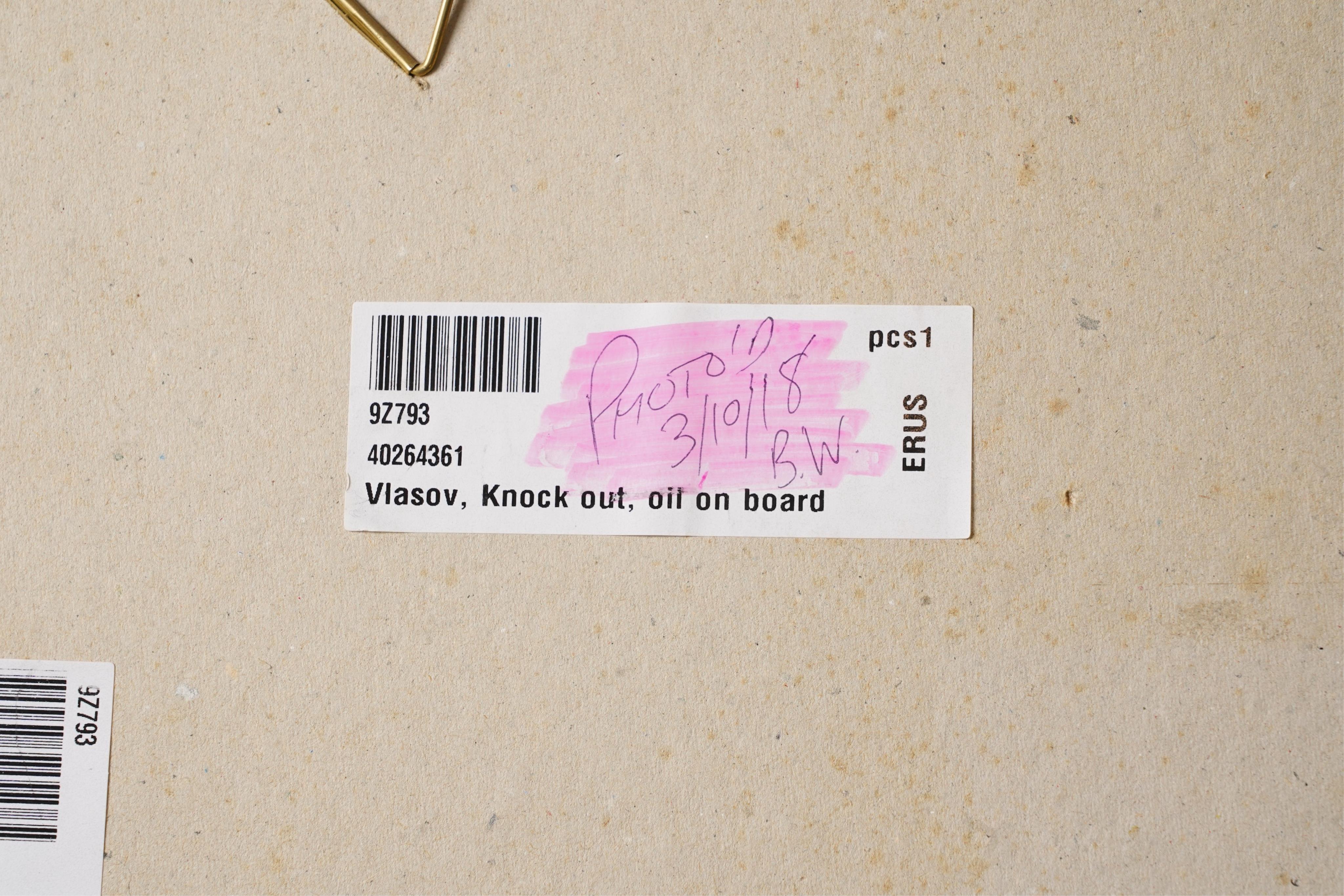 Vladimir Grigorevich Vlasov, Russian 1927-1999, 'Knock Out'